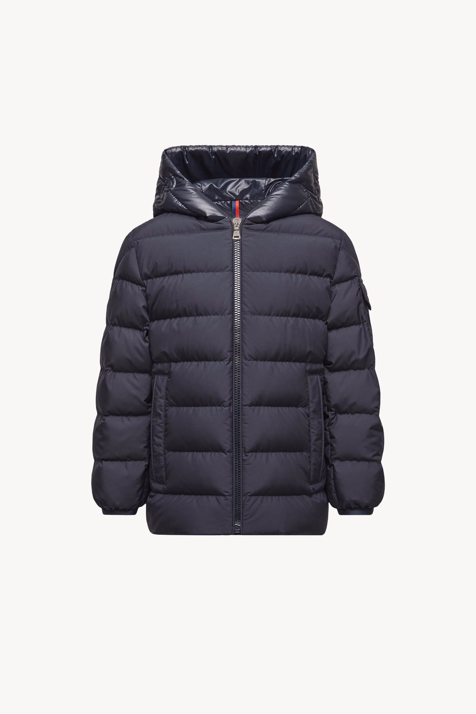 Najan Hooded Down Jacket Boy Navy Blue Moncler 0